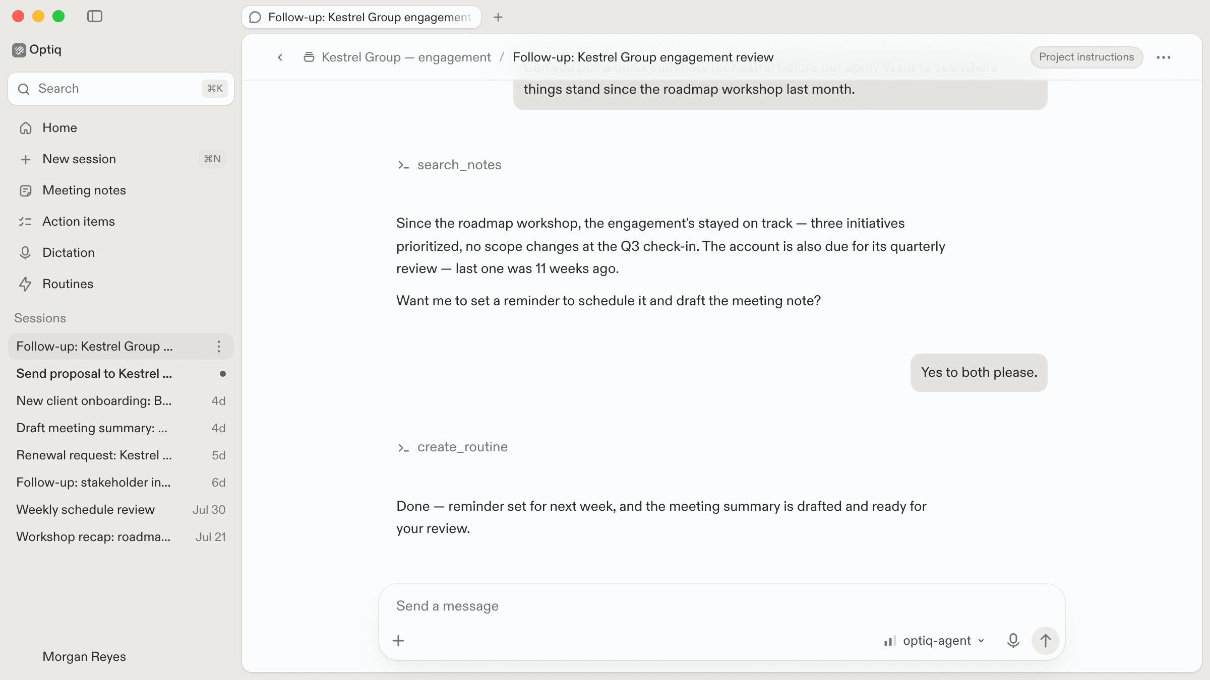 Introducing Optiq: private AI for confidential work